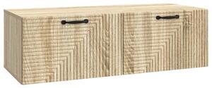Fali TV szekrény Sonoma Tölgy 98 x 41 x 30 cm Szerelt Fa