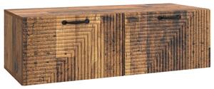 Fali TV szekrény Antik Fa 98 x 41 x 30 cm Szerelt Fa