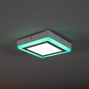 Ledvance LED Color + White Square LED lámpa távirányítóval 17W 3000K 700lm, 20x20cm