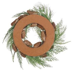 Zöld karácsonyi koszorú ⌀ 34 cm ASTURIA