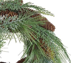 Zöld karácsonyi koszorú ⌀ 34 cm ASTURIA