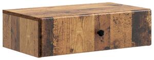Fali oldaltábla Antik Fa 59 x 34,5 x 17 cm Szerelt Fa