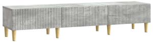 TV szekrény fiókkal Betonszürke 147 x 34,5 x 30 cm Szerelt Fa