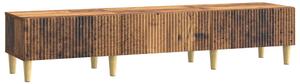 TV szekrény fiókkal Antik Fa 147 x 34,5 x 30 cm Szerelt Fa