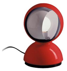 Asztali lámpa Artemide, Eclisse, Piros, Nappali, Fém, Dizájn