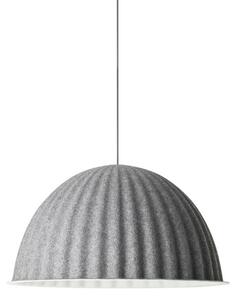 Függőlámpa Muuto, Under the Bell, dimmable, Szürke, Étkező, Szövet / Textília, Skandináv