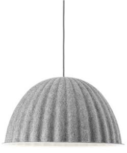 Függőlámpa Muuto, dimmable, Szürke, Étkező, Szövet / Textília, Skandináv