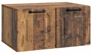 Fali TV szekrény Antik Fa 59,5 x 41 x 30 cm Szerelt Fa