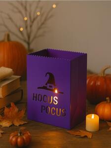 Sinsay - Álló Halloween LED dekoráció boszorkánykalap motívummal - ibolyaszínű