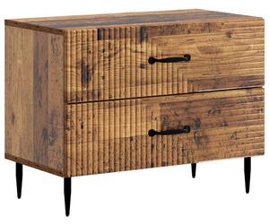 Éjjeliszekrény fiókkal Antik Fa 62 x 34,5 x 47,5 cm Szerelt Fa