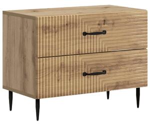 Éjjeliszekrény Kézműves Tölgy 62 x 34,5 x 47,5 cm Szerelt Fa