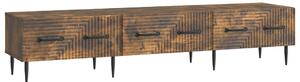 TV szekrény fiókkal Füstös Tölgy 147 x 34,5 x 30 cm Szerelt Fa