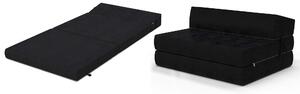 Matracesen Összehajtható matrac 120x200 - fekete