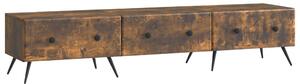 TV szekrény fiókkal Füstös Tölgy 147 x 34,5 x 30 cm Szerelt Fa