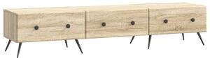 TV szekrény fiókkal Sonoma Tölgy 147 x 34,5 x 30 cm Szerelt Fa