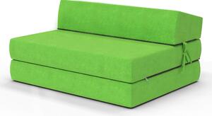 Matracesen Összehajtható matrac 70x200 - zöld