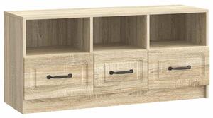 TV szekrény fiókkal Sonoma Tölgy 102 x 34,5 x 47 cm Szerelt Fa