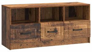 TV szekrény fiókkal Antik Fa 102 x 34,5 x 47 cm Szerelt Fa