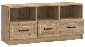 TV szekrény Kézműves Tölgy 102 x 34,5 x 47 cm Szerelt Fa
