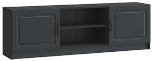 TV szekrény Fekete 150 x 31 x 47 cm Szerelt Fa