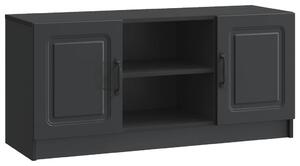 TV szekrény Fekete 102 x 34,5 x 47 cm Szerelt Fa