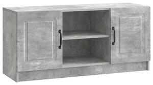 TV szekrény Betonszürke 102 x 34,5 x 47 cm Szerelt Fa