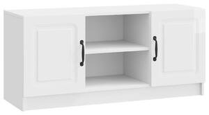TV szekrény Magasfényű Fehér 102 x 34,5 x 47 cm Szerelt Fa