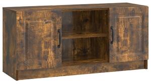 TV szekrény Füstös Tölgy 102 x 34,5 x 47 cm Szerelt Fa