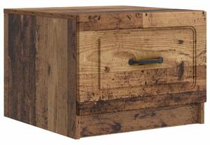 Dohányzóasztal fiókkal Antik Fa 49 x 50 x 37 cm Szerelt Fa