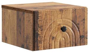 Fali éjjeli szekrény Antik Fa 33 x 34,5 x 20 cm Szerelt Fa