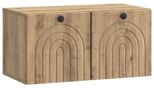 Fali TV szekrény Kézműves Tölgy 59,5 x 31 x 30 cm Szerelt Fa