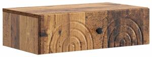 Fali oldaltábla Antik Fa 59 x 34,5 x 17 cm Szerelt Fa
