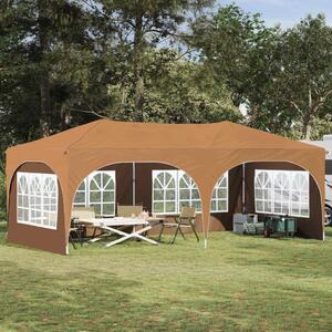 Parti sátor 575 x 288 x 245 cm Bézs Oxford Szövet
