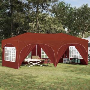Parti sátor 575 x 288 x 245 cm Terrakotta Oxford Szövet