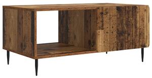 Dohányzóasztal Antik Fa 90 x 50 x 40 cm Szerelt Fa