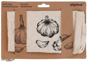 TÁROLÓ ZSÁK FOKHAGYMÁHOZ 24X17CM, ALPINA