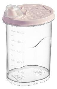 TÁROLÓ HENGER A. MŰA. TETŐVEL 600ML, 4 SZÍN "ROYAL" 15*11*8,4CM