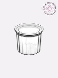 TÁROLÓDOBOZ 0,5L "CRYSTAL" MŰANYAG