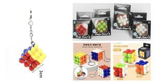 KULCSTARTÓ RUBIK KOCKA 3 CM