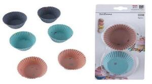 MUFFIN FORMA SZILIKON 6DB-OS
