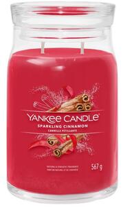 Nagy illatos gyertya Yankee Candle Sparkling Fannamon Signature