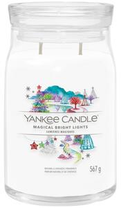 Nagy illatos gyertya Yankee Candle Varázslatos fényes aláírás