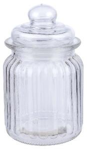 TÁROLÓ ÜVEG TETŐVEL 12DB/DISPLAY 8X13CM 0,3L ALPINA