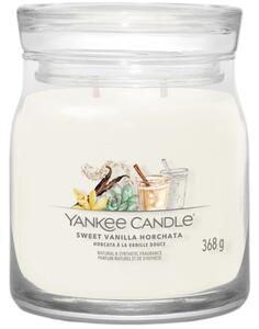 Közepes illatú gyertya Yankee Candle Vanilla Horchata Singature