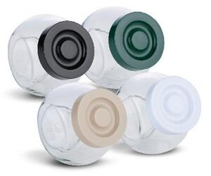 TÁROLÓEDÉNY 8X8X6CM GL/PP 190ML 5FÉLE ALPINA