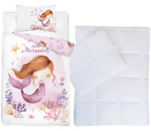 Sellő ovis ágynemű szett (Little mermaid)