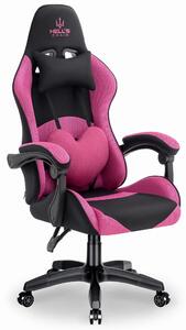 Hells Játékszék Hell's Chair Rainbow Pink Black Mesh
