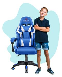 Hells Játékszék Hell's Chair HC-1007 Kids gyerekeknek Kék