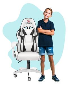 Hells Hell's Chair HC-1007 Kids játékszék gyerekeknek White Black