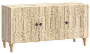 TV szekrény Sonoma Tölgy 99 x 34,5 x 50 cm Szerelt Fa
